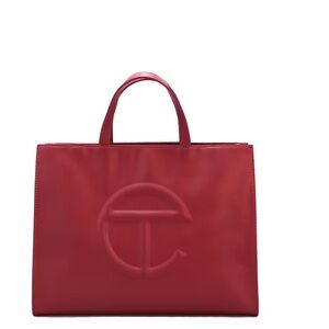 Medium oxblood  Telfar bag